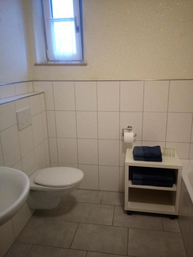 Ferienwohnung Kopold "Im Alten Schulhaus" Pottmes Exteriör bild
